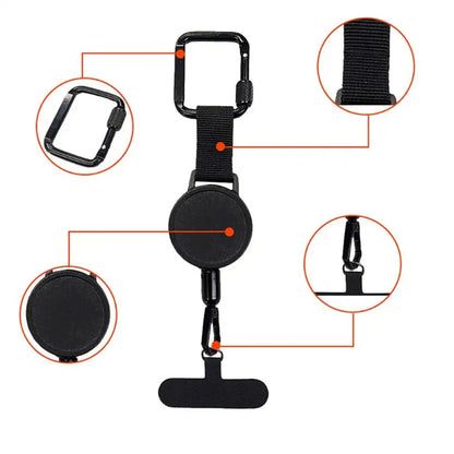 Anti-Theft Retractable Phone Strap