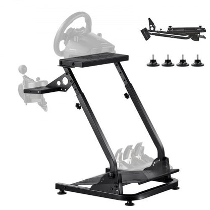 Racing Wheel Stand, Adjustable & Foldable Simulator Stand for Logitech